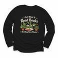I Just Want To Read Books And Buy More Plants Youth Long Sleeve Tee I Just Want To Read Books And Buy More Plants Youth Long Sleeve Tee