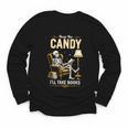 Keep The Candy I'Ll Take Books Halloween Youth Long Sleeve Tee