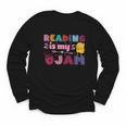 Kids Reading Book Lover Reading Is My Jam Youth Long Sleeve Tee