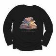 Let The Adventures Begin Book Lovers Magical Whimsical Art Youth Long Sleeve Tee