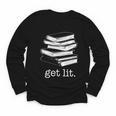 Let's Get Lit Books Youth Long Sleeve Tee