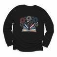 Librarian 4th July Book Lover Bookworm Patriotic Books Youth Long Sleeve Tee