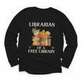 Librarian Of a Free Library Floral Book Lover Youth Long Sleeve Tee Librarian Of a Free Library Floral Book Lover Youth Long Sleeve Tee