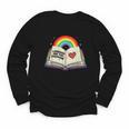 Libraries Are For Everyone Book LGBTQ Ally Gay Pride Month Youth Long Sleeve Tee Libraries Are For Everyone Book LGBTQ Ally Gay Pride Month Youth Long Sleeve Tee