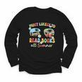 Most Likely To Read Books All Summer Book Lovers Youth Long Sleeve Tee