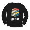 Get Lit With Books Youth Long Sleeve Tee