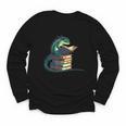 Lizard Reading Book Librarian Bookworm Reader Read Youth Long Sleeve Tee Lizard Reading Book Librarian Bookworm Reader Read Youth Long Sleeve Tee