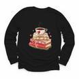 Love Book Coffee Heart Coquette Bow Valentines Day Youth Long Sleeve Tee Love Book Coffee Heart Coquette Bow Valentines Day Youth Long Sleeve Tee