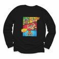 Lucha Libre Comic Book Mexican Wrestling Cartoon Wrestler Youth Long Sleeve Tee