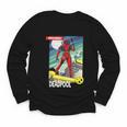 Marvel Comics Deadpool Vintage Book Art Youth Long Sleeve Tee