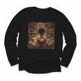 Melanin Afro Women Educated Reading Book History Youth Long Sleeve Tee