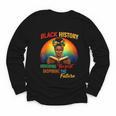 Melanin Honoring Past Inspiring Pride Book Month Youth Long Sleeve Tee