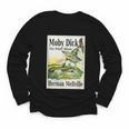 Moby Dick Book Cover Illustration Youth Long Sleeve Tee