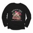 Morally Grey Book Lovers Dark Romance Reader Favorite Color Youth Long Sleeve Tee Morally Grey Book Lovers Dark Romance Reader Favorite Color Youth Long Sleeve Tee