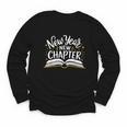 New Year New Chapter Happy New Year 2025 Book Youth Long Sleeve Tee New Year New Chapter Happy New Year 2025 Book Youth Long Sleeve Tee