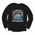 I Have No Control On A Cruise They Book Themselves Youth Long Sleeve Tee I Have No Control On A Cruise They Book Themselves Youth Long Sleeve Tee