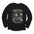 North Pole Book Club Christmas Elf Bookish Retro Graphic Youth Long Sleeve Tee North Pole Book Club Christmas Elf Bookish Retro Graphic Youth Long Sleeve Tee