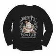 North Pole Book Club Hot Cocoa Served Daily Youth Long Sleeve Tee