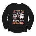 Nothing Goes Beyond Reading Rock Paper Scissors Book Youth Long Sleeve Tee