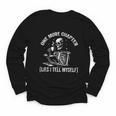 One More Chapter Skeleton Reading Book Lover Bookworm Youth Long Sleeve Tee One More Chapter Skeleton Reading Book Lover Bookworm Youth Long Sleeve Tee