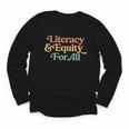 Protect Libraries Banned Books Literacy And Equity For All Youth Long Sleeve Tee Protect Libraries Banned Books Literacy And Equity For All Youth Long Sleeve Tee