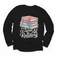Rather Be Reading Book Lover Stack Youth Long Sleeve Tee Rather Be Reading Book Lover Stack Youth Long Sleeve Tee