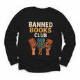 Read Banned Books Club Freely Anti-Censorship Librarian Youth Long Sleeve Tee