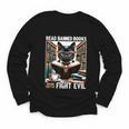 Read Banned Books Drink Coffee Fight Evil Book Reader Lovers Youth Long Sleeve Tee Read Banned Books Drink Coffee Fight Evil Book Reader Lovers Youth Long Sleeve Tee