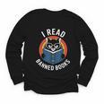 I Read Banned Books For Men Women Cat Banned Books Youth Long Sleeve Tee I Read Banned Books For Men Women Cat Banned Books Youth Long Sleeve Tee