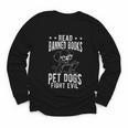 Read Banned Books PET DOGS FIGHT EVIL Read Books Reader Youth Long Sleeve Tee