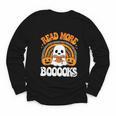 Read More Books Booooks Ghost Pumpkin Cute Teacher Halloween Youth Long Sleeve Tee Read More Books Booooks Ghost Pumpkin Cute Teacher Halloween Youth Long Sleeve Tee