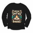 Read More Books Camping Outdoors Travel Campfire Smores Youth Long Sleeve Tee