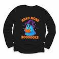 Read More Books Halloween Book Cute Ghost Reading Teaching Youth Long Sleeve Tee Read More Books Halloween Book Cute Ghost Reading Teaching Youth Long Sleeve Tee