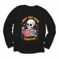 Read Books Lover Bookworm Cute Reading Just One More Chapter Youth Long Sleeve Tee