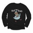 Read More Books Pigeon Book Lover Youth Long Sleeve Tee