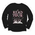 Read Your Heart Out Book Adventures In Pages Youth Long Sleeve Tee