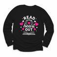 Read Your Heart Out Cute Teacher Women Book Lovers Youth Long Sleeve Tee Read Your Heart Out Cute Teacher Women Book Lovers Youth Long Sleeve Tee