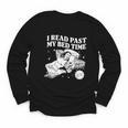 I Read Past My Bedtime Late Night Readers Book Club Youth Long Sleeve Tee I Read Past My Bedtime Late Night Readers Book Club Youth Long Sleeve Tee