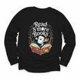 Read S'More Books Camping Outdoors Travel Campfire Youth Long Sleeve Tee