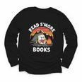 Read S'More Books Cute Campfire Reading Book Lovers Youth Long Sleeve Tee