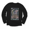 The Reader Tarot Card Book Dragon Romantasy Fantasy Bookish Youth Long Sleeve Tee