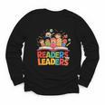 Readers Are Leaders Motivational Reading Book Quote Youth Long Sleeve Tee