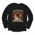 Reading 6 7 Six Seven Meme Slang Teacher Book Lover Youth Long Sleeve Tee
