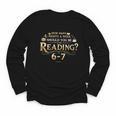 Reading 6–7 Teacher Librarian English Book Lover Quote Youth Long Sleeve Tee