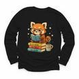 Reading Book Lover Red Panda Read Books Be Kind Stays Weird Youth Long Sleeve Tee Reading Book Lover Red Panda Read Books Be Kind Stays Weird Youth Long Sleeve Tee