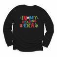 In My Reading Era Read Book Librarian Teacher Men Women Kids Youth Long Sleeve Tee