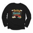 Reading Is My Favorite Sport Book Lover Youth Long Sleeve Tee