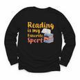 Reading Is My Favorite Sport Book Lovers Youth Long Sleeve Tee Reading Is My Favorite Sport Book Lovers Youth Long Sleeve Tee