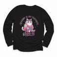Reading Is My Favorite Sport Bookworm Cat Lover Book-Club Youth Long Sleeve Tee