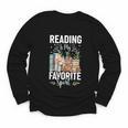 Reading Is My Favorite Sport Bookworm Youth Long Sleeve Tee